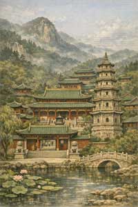 Tranquilidad perdurable Monasterio Yong Tai